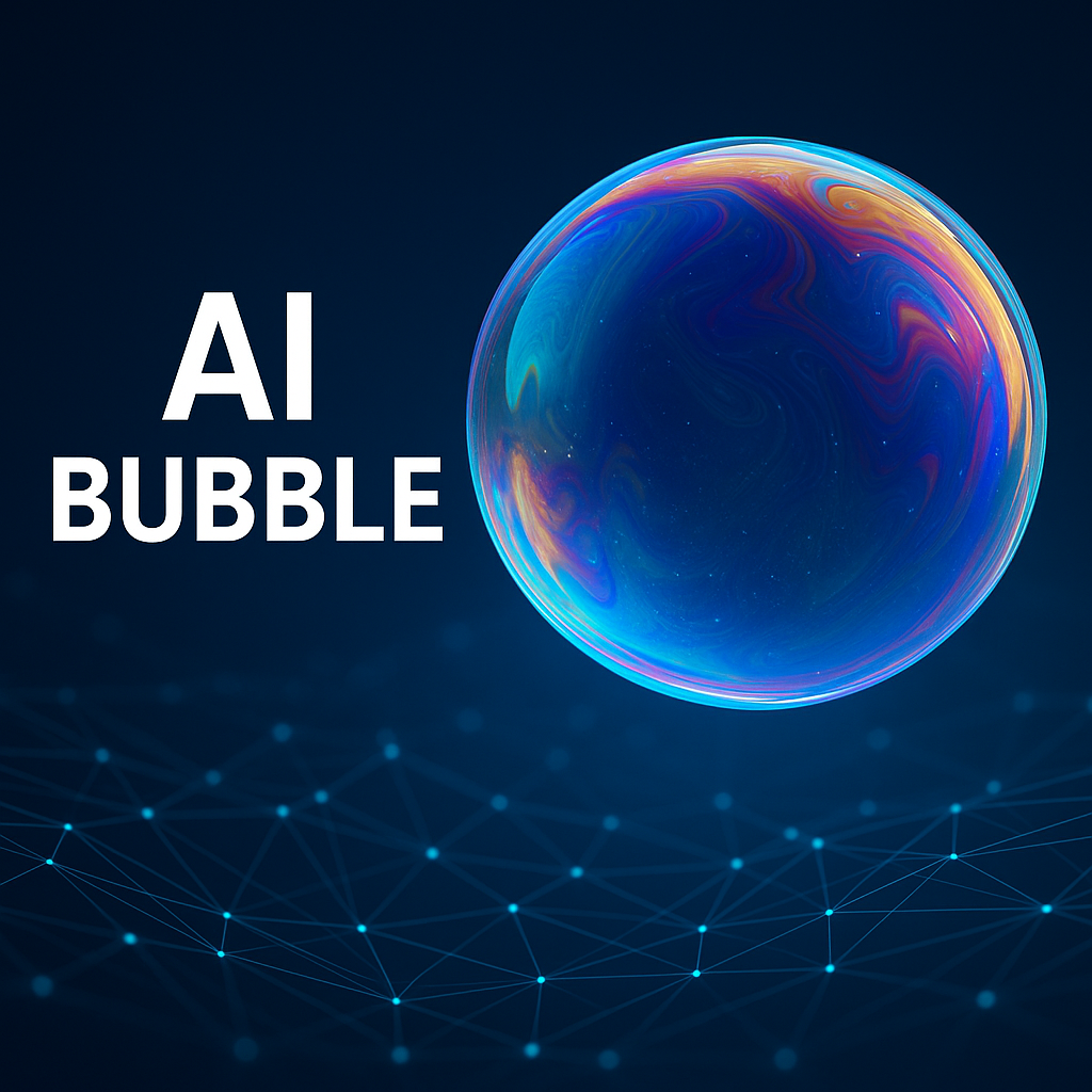 Балон изкуствен интелект – символична илюстрация