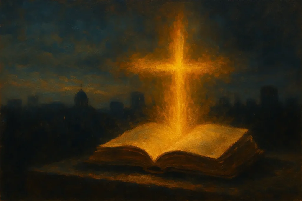 „Знание и вяра“ в информационната епоха – светеща книга сред тъмен град