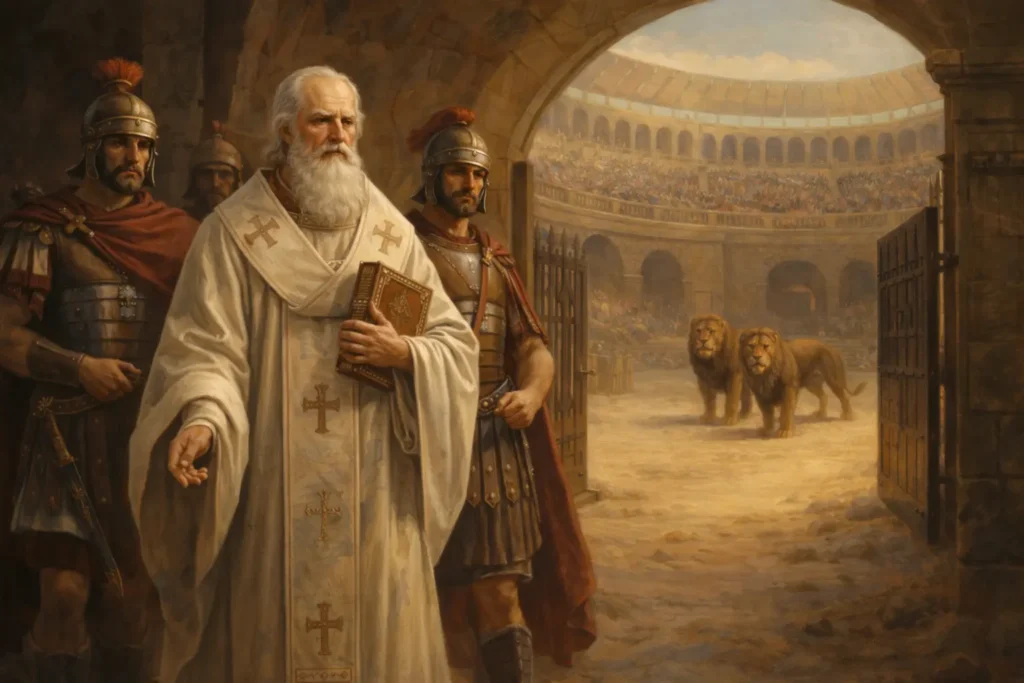 Св. Игнатий Богоносец – епископът, който върви към лъвовете като към