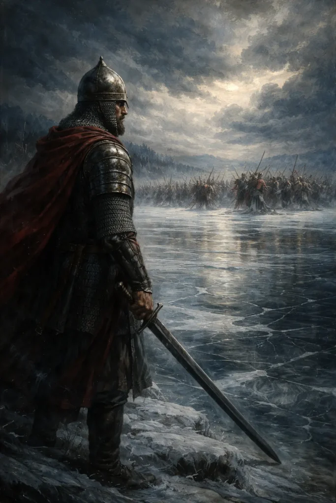 Сергей Прокофиев – Александър Невски – Битката на леда в маслена живопис
